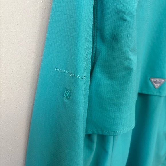 Columbia PFG Omni Shade Fishing Snap Button Up 2XL - Picture 7 of 9